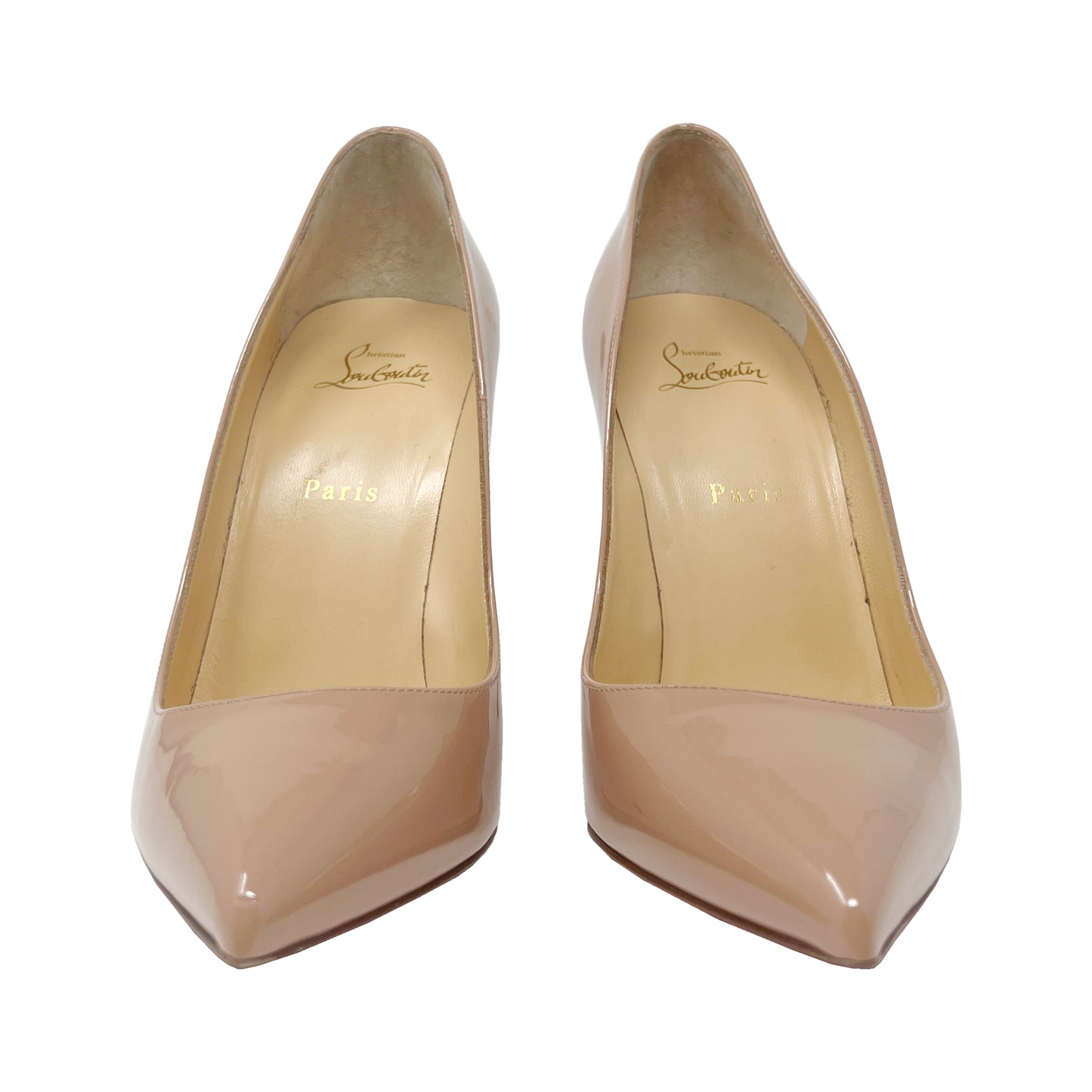 Christian Louboutin Pigalle Follies 100 Patent Pumps Size EU 41