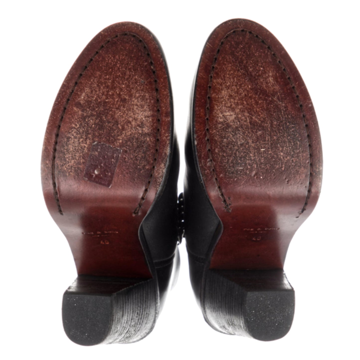 Rag and Bone Alwyn Leather Ankle Boots Size EU 40