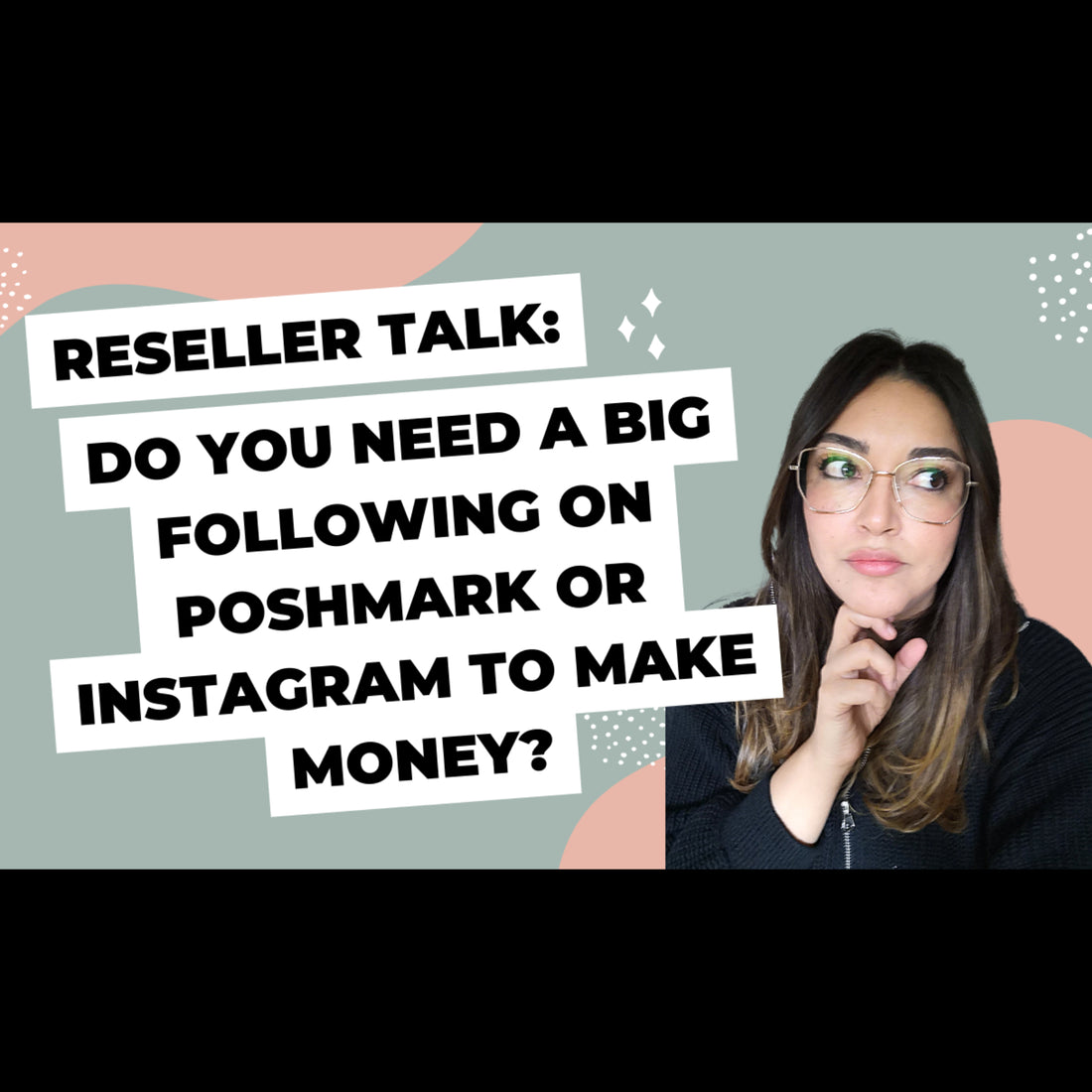Do you need a big following on Poshmark or Instagram to make good money? It depends...