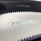 Chanel Black Lamb Leather Cap Toe Pointed Toe CC Logo Heels Pumps