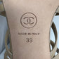 Chanel 2017 Cruise Multi-strap Buckle Two Toned Logo Quilted Caged Heels Sandals