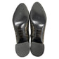 Saint Laurent Loulou 50 Metallic Glitter Low Heel Almond Toe Ankle Boots Size EU 38.5