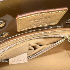 Louis Vuitton Bronze Monogram Vernis Leather Reade PM Bag – The