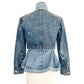 Alexander McQueen Layered Fitted Multi-panel Denim Jacket Size US 4