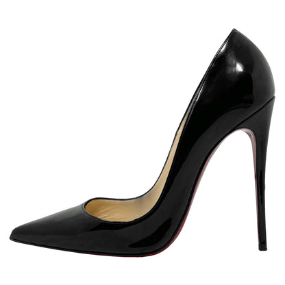 Christian Louboutin Black So Kate 120 Patent Pumps Size EU 38