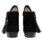 Christian Louboutin Sultane 140 Black Suede Ankle Boots Size EU 37