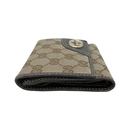 Gucci Interlocking GG Logo Monogrammed French Fold Wallet