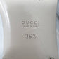 Gucci Madelyn Black Gros Grain Sandal Mules Size EU 36.5