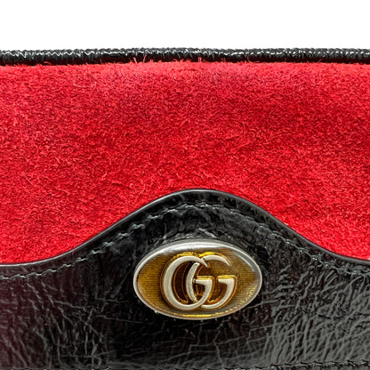 Gucci Ophidia Red Suede Belt Bag Size 75/30