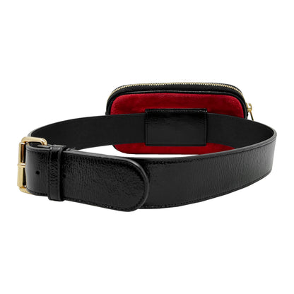 Gucci Ophidia Red Suede Belt Bag Size 75/30