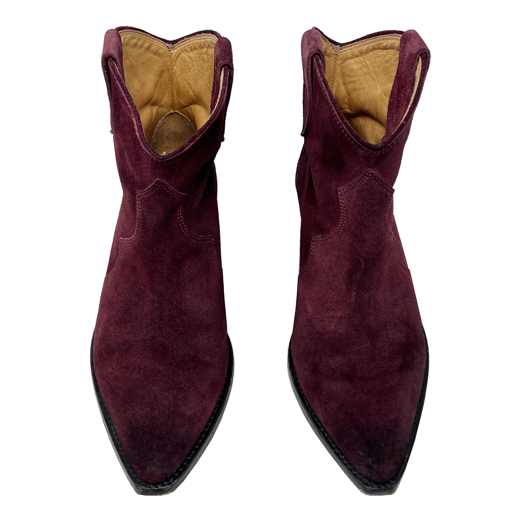 Isabel marant dewina on sale suede ankle boots