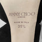 Jimmy Choo Joyce 120 Black Suede Platform Heel Pumps Size EU 39.5
