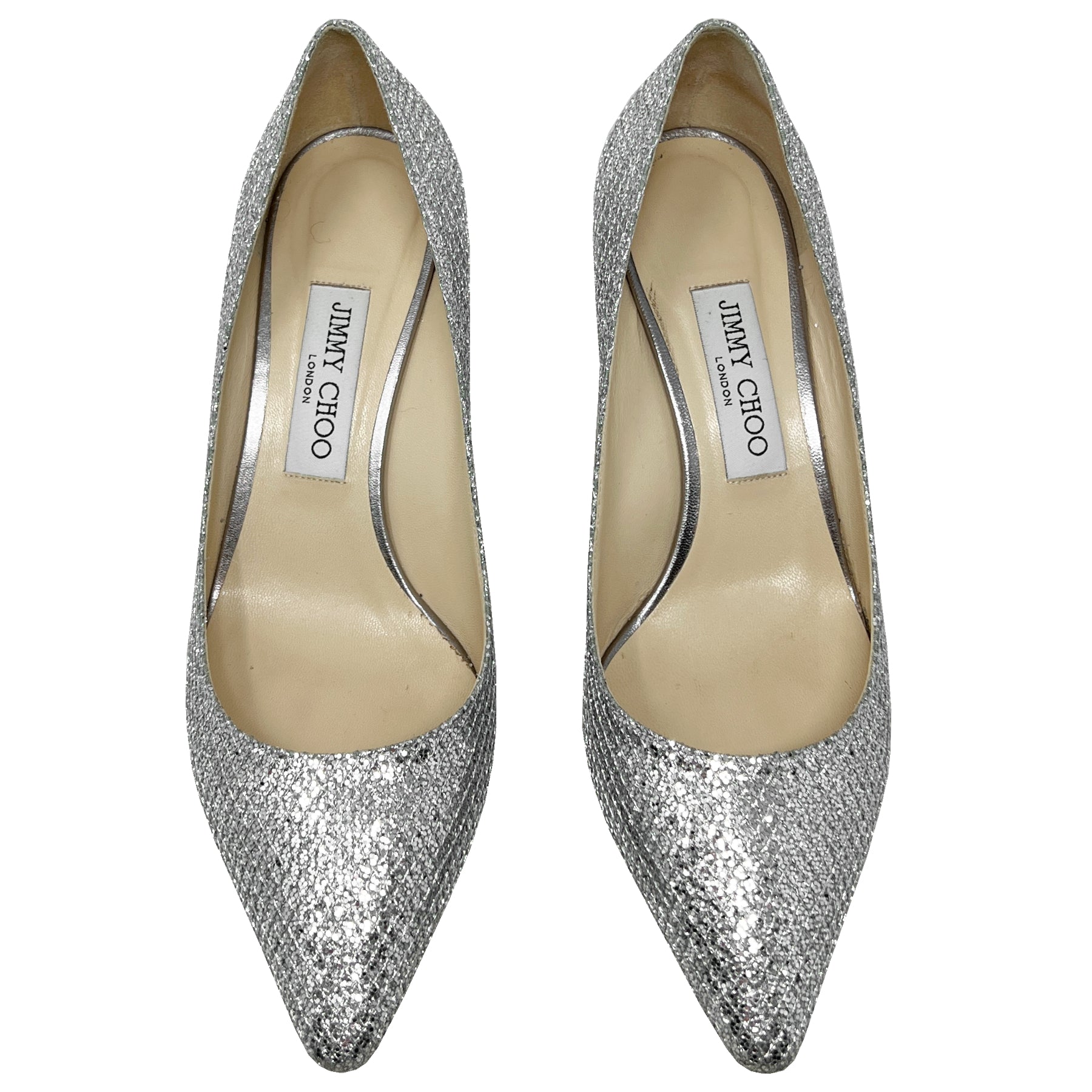 Jimmy Choo Bing Champagne – Azur Shoes