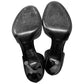 Rene Caovilla Embellished D'Orsay Satin Peep Toe Pumps Size 40
