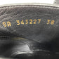 Saint Laurent Suede Pointed Buckle Toe Ankle Boots Size 38